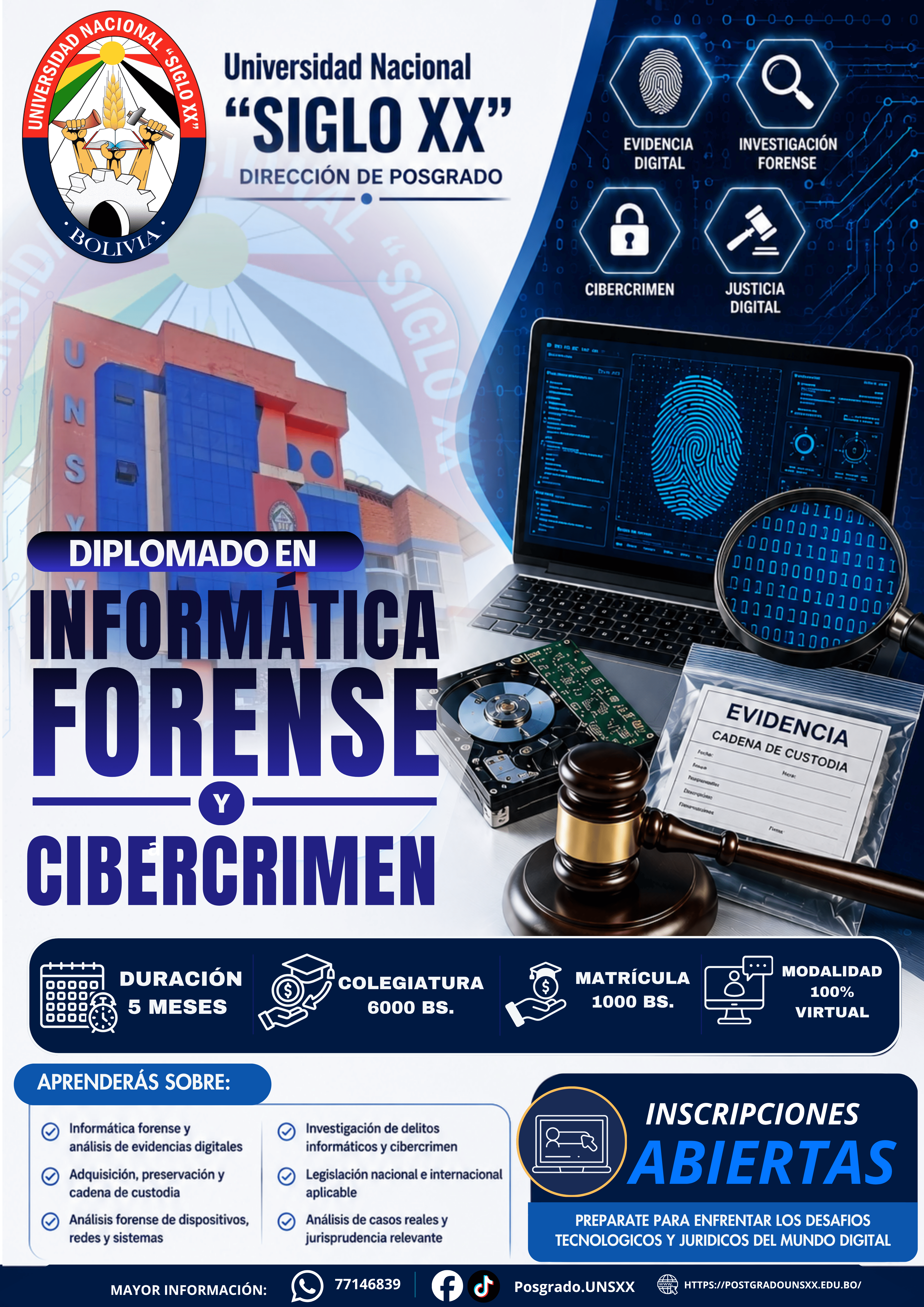 INFORMATICA FORENSE Y CIBERCRIMEN